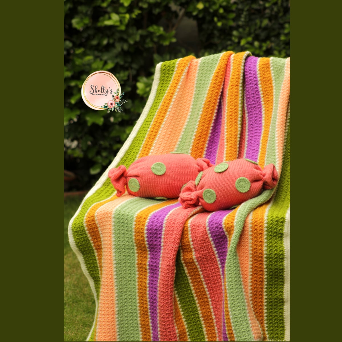 Rainbow Blanket Set 